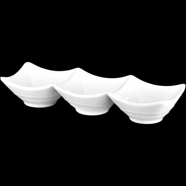 Açık Büfe Minimalist Sunum Kasesi 24*8 Cm (5 Adet)