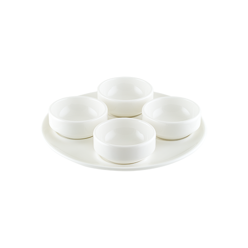 Gourmet 4'lü Sosluk Tabağı 18 Cm