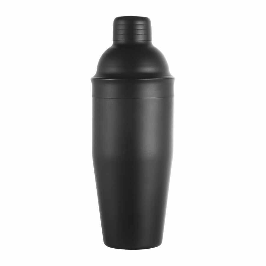 Biradlı Siyah Kokteyl Shaker