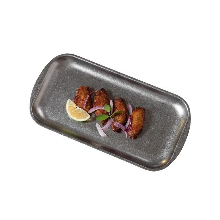 Açık Büfe Retro Sunum Tabağı 37*20 Cm