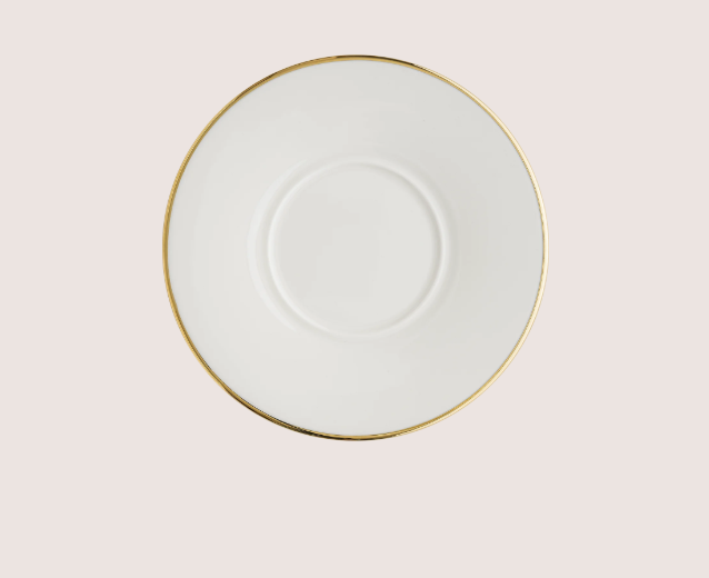 Gold Line Neat Çay Fincan Tabağı 17 Cm
