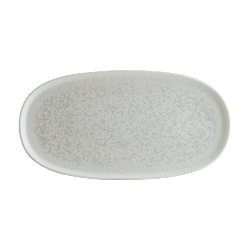 Lunar Beyaz Hygge Oval Servis Tabağı 30 Cm
