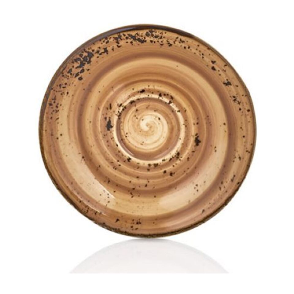 Vintage Gastro 01 Kahve Tabak 12 Cm