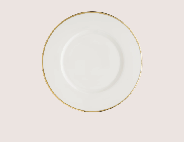 Gold Line Neat Düz Tabak 16 Cm