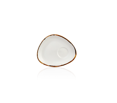 Gleam Zest Kahve Sunum Tabağı 14*11 Cm