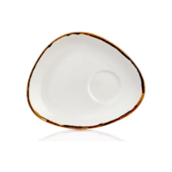 Gleam Zest Kahve Sunum Tabağı 14*11 Cm