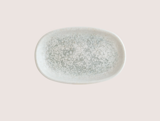 Lunar Mavi Hygge Oval Servis Tabağı 10 Cm