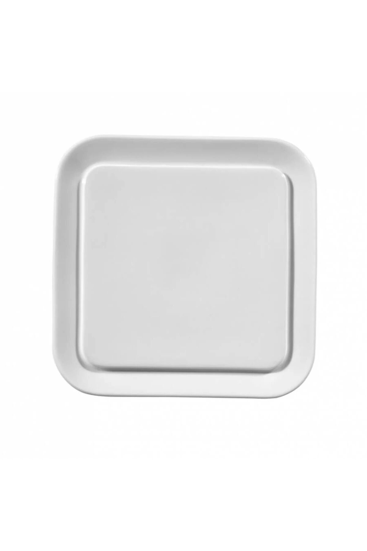 Plano Dekorsuz Meze Tabağı 14*14 Cm
