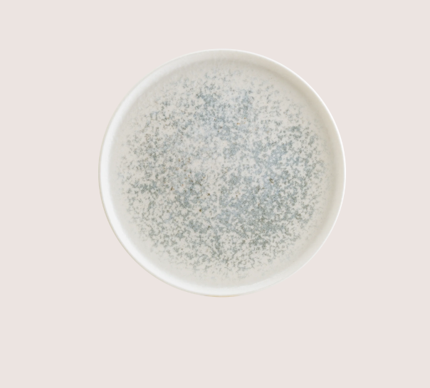 Lunar Mavi Hygge Düz Tabak 16 Cm