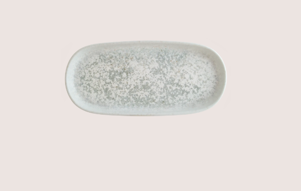 Lunar Mavi Hygge Oval Tabak 21 Cm