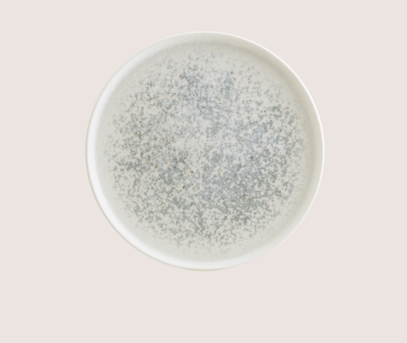 Lunar Mavi Hygge Düz Tabak 22 Cm
