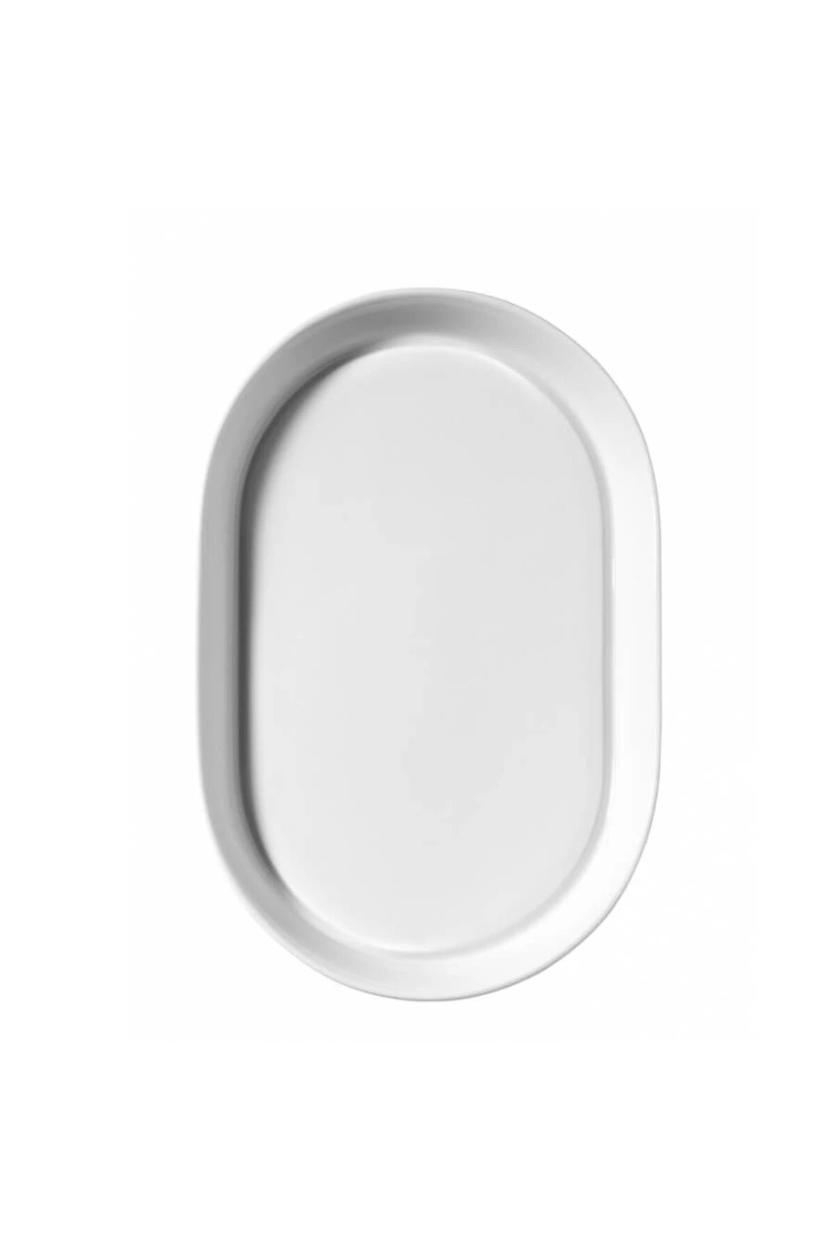 Plano(B) Dekorsuz Kayık Tabak 17*11 Cm