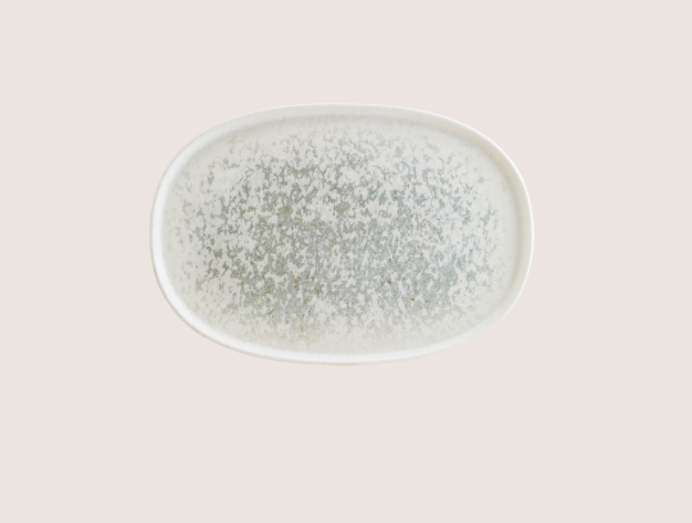 Lunar Mavi Oval Servis Tabağı 34 Cm