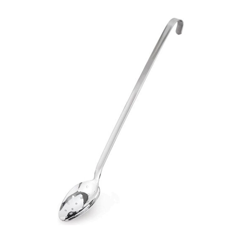Sanayi Tipi Puntalı, Delikli Servis Kaşığı 35 Cm