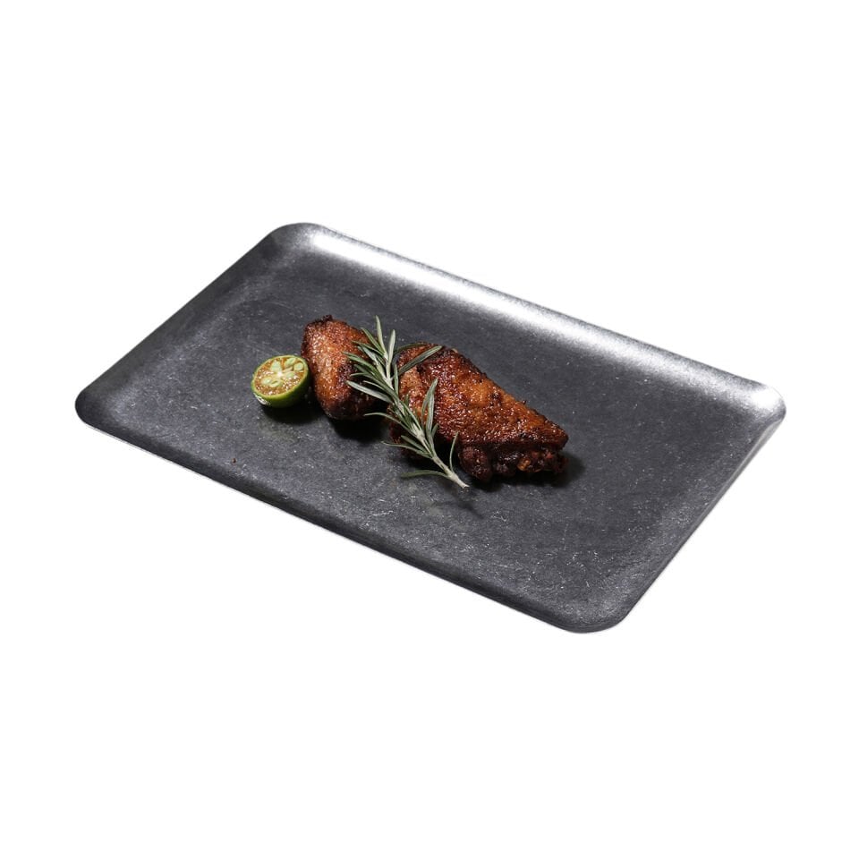 Açık Büfe Retro Sunum Tabağı 30*20 Cm