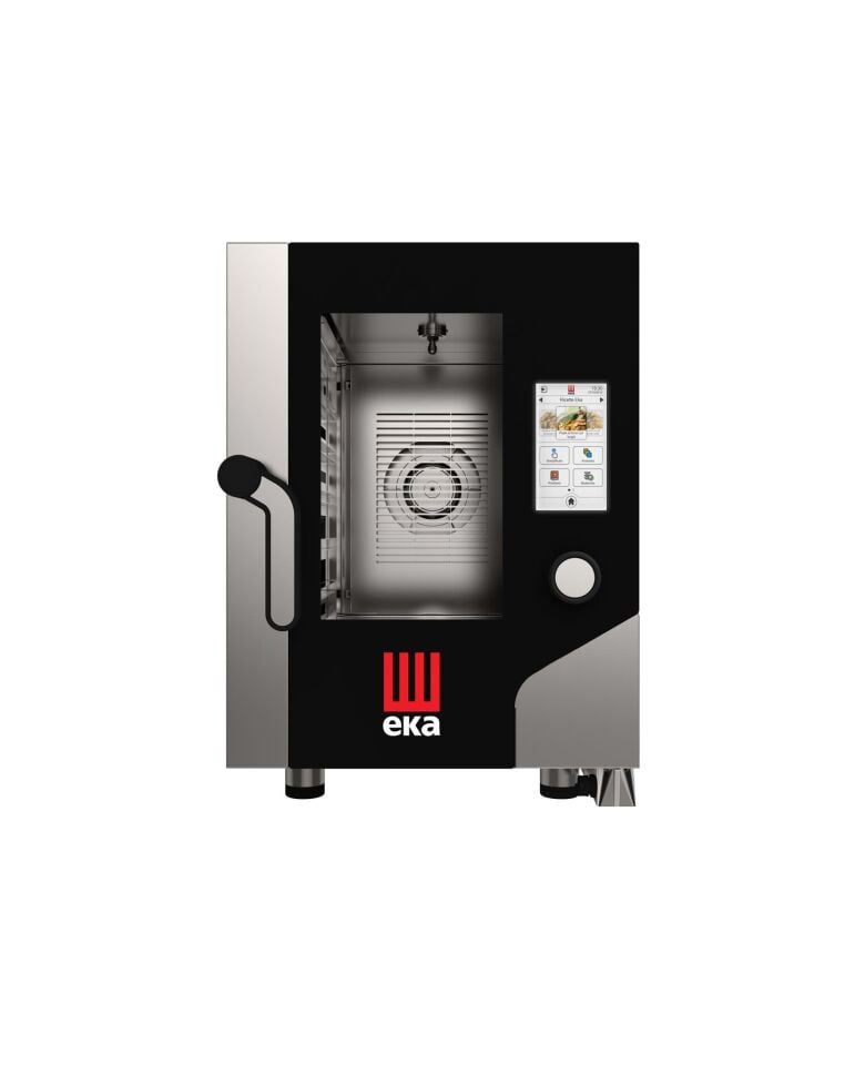 Elektrikli Kompakt Konveksiyonlu Fırın, Dokunmatik Kontrol, 6*GN 2/3