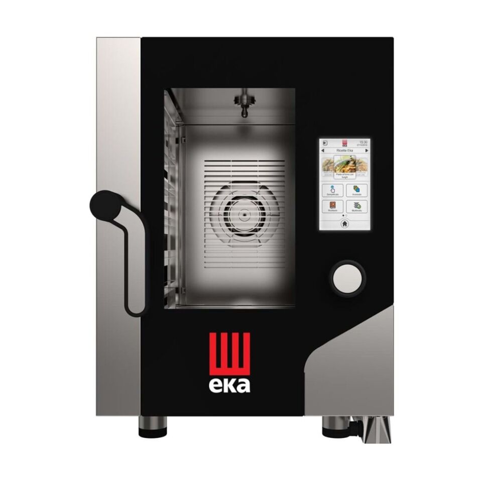 Elektrikli Kompakt Konveksiyonlu Fırın, Dokunmatik Kontrol, 6*GN 2/3