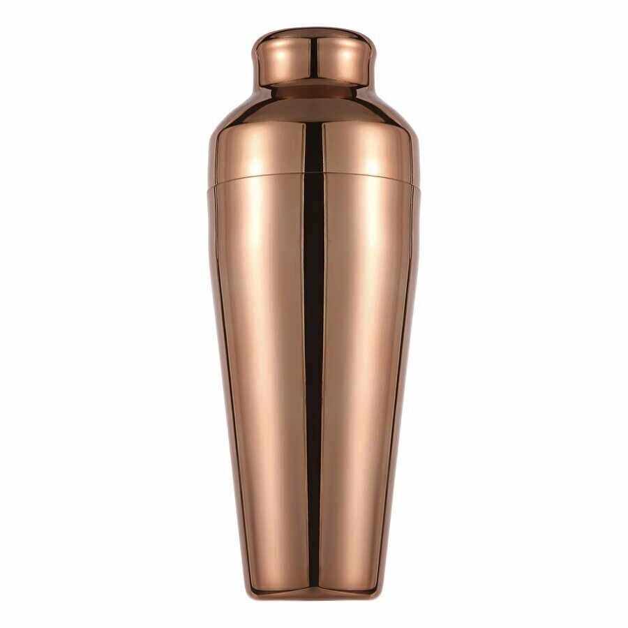 Biradlı Fransız Bakır Kokteyl Shaker
