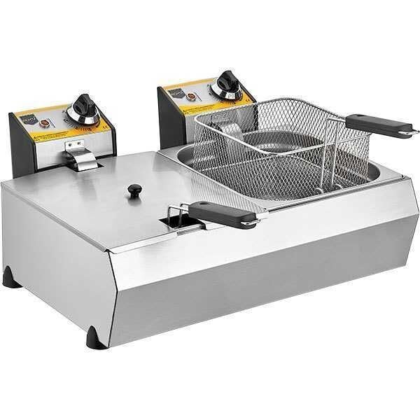 Remta Elektrikli Fritöz 8+8 Litre