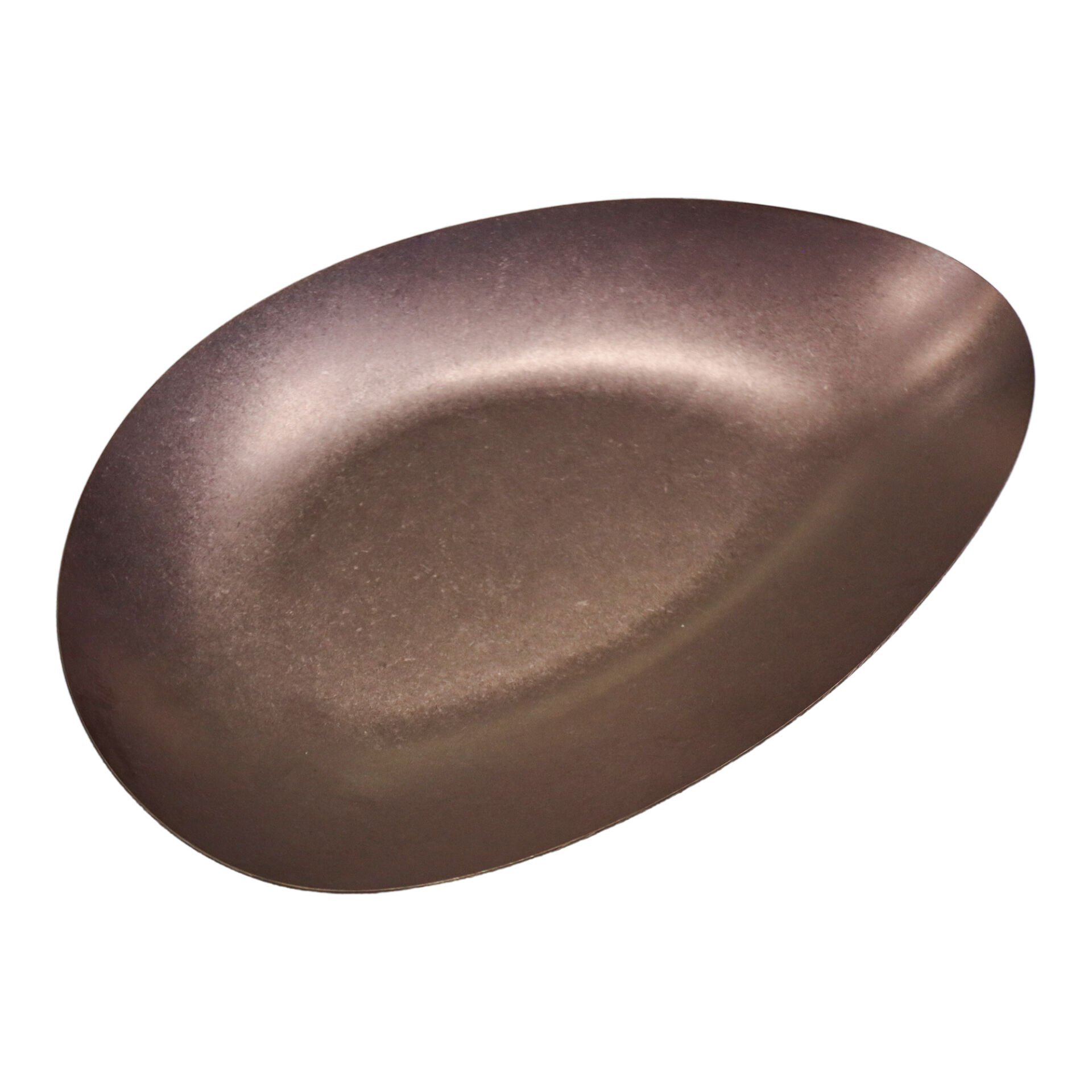 Açık Büfe Retro Sunum Tabağı Bakır 30*20 Cm