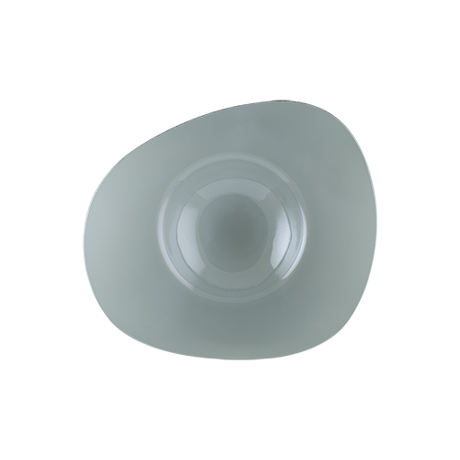 Glass Vao Çukur Tabak 27*32 Cm