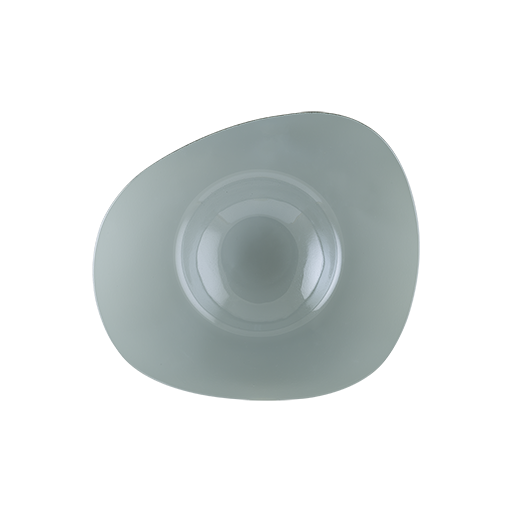 Glass Vao Çukur Tabak 27*32 Cm