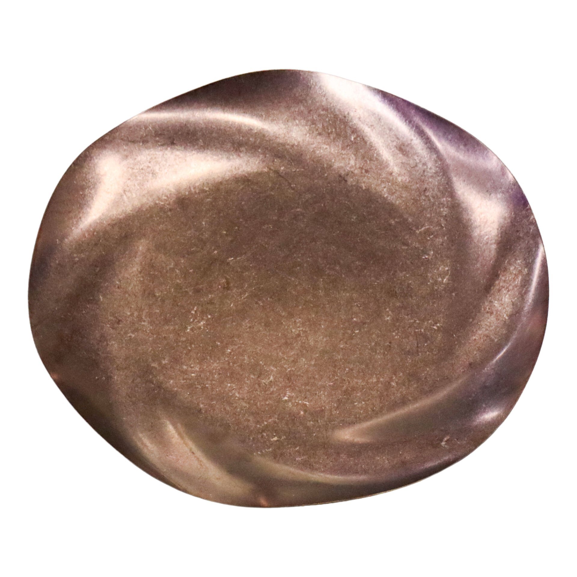 Açık Büfe Retro Sunum Tabağı Bakır 28 Cm