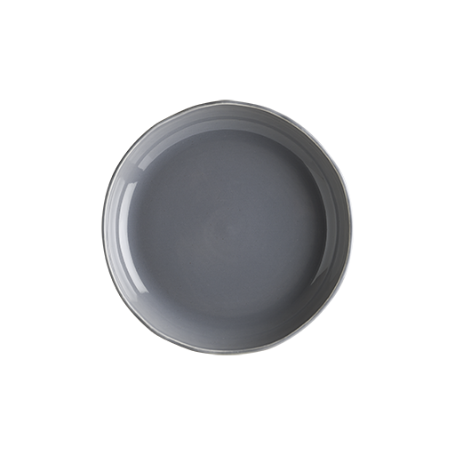 Gris Cras Çukur Tabak 23 Cm