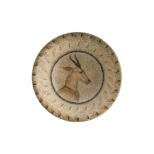 Mezopotamya Geyik Desenli Gourmet Kase 16 Cm