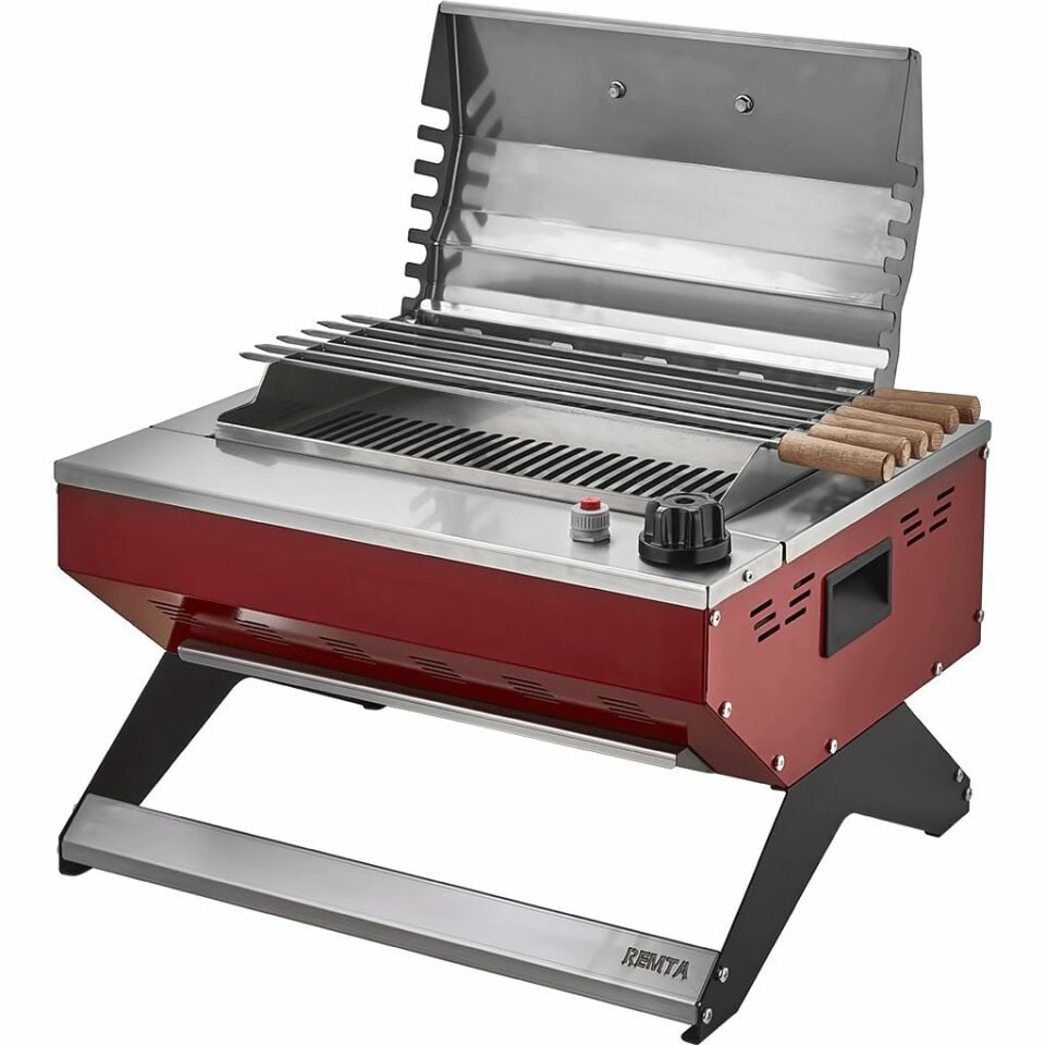 Remta Gazlı (Tüplü) Profesyonel Döküm Barbekü (Marin kullanıma uygundur)