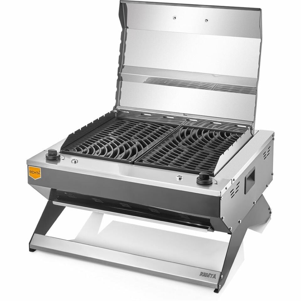 Remta Elektrikli Profesyonel Döküm Maksi Barbekü