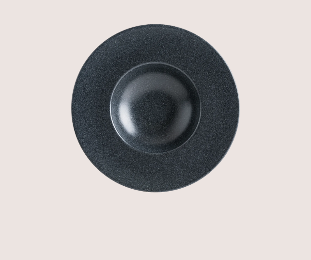 Graphite Banquet Çukur Tabak 28 Cm