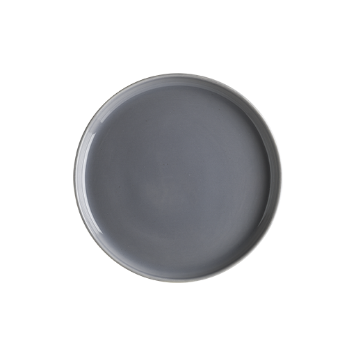 Gris Ground Düz Tabak 21 Cm