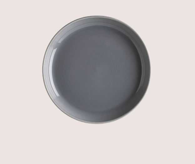 Gris Ground Çukur Tabak 24 Cm