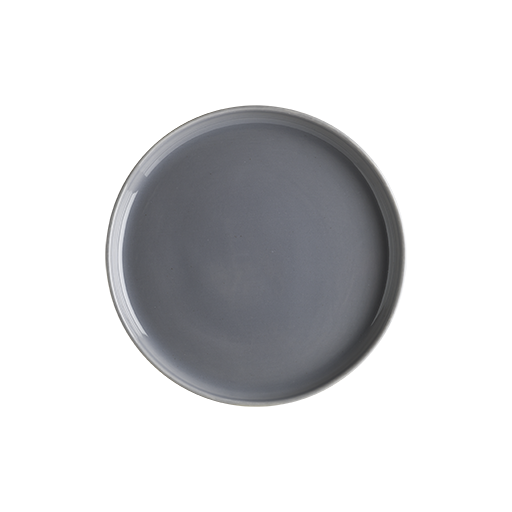 Gris Ground Düz Tabak 25 Cm