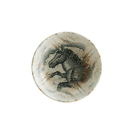 Mezopotamya At Desenli Hygge Kase 14 Cm