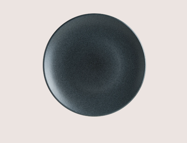 Graphite Gourmet Düz Tabak 25 Cm