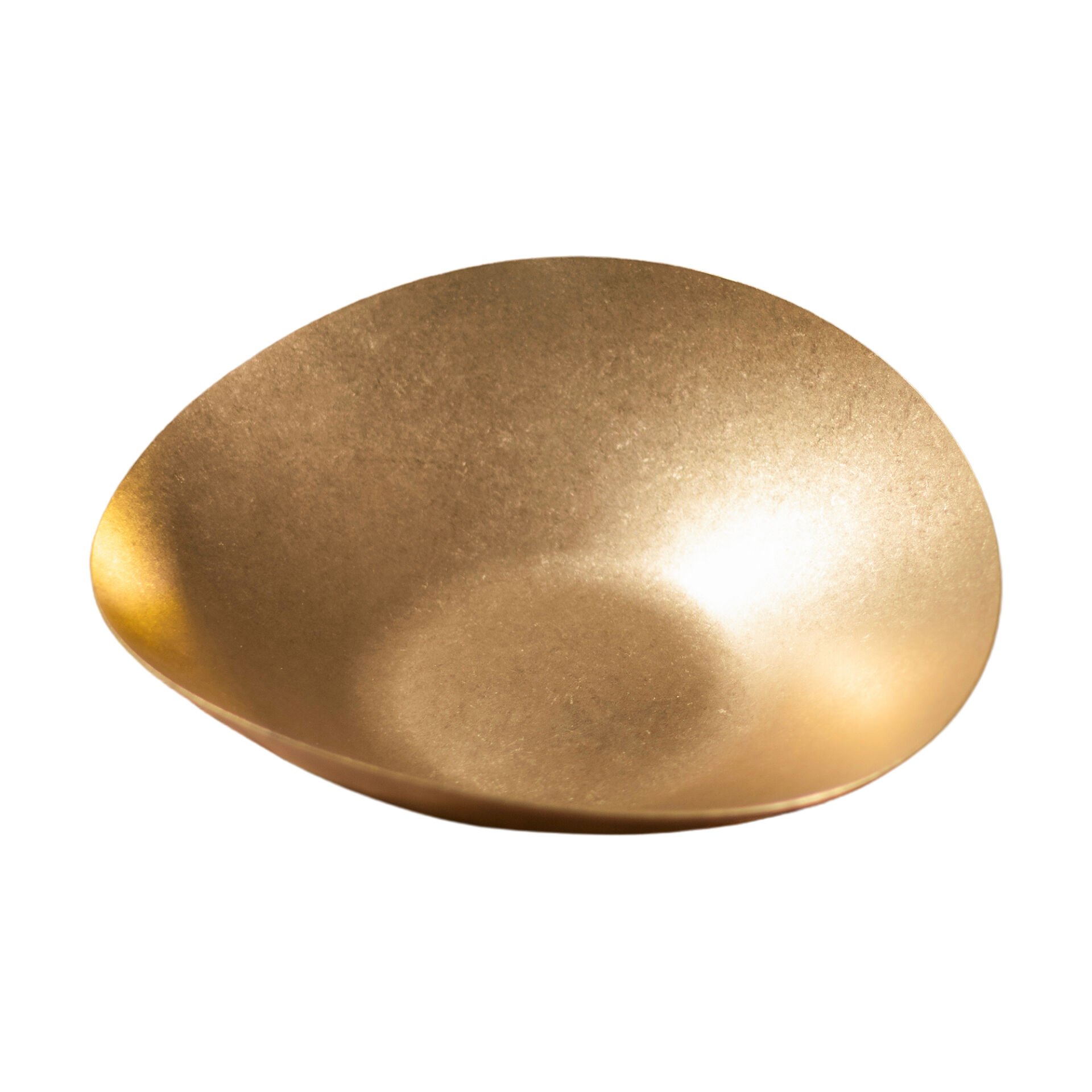 Açık Büfe Retro Sunum Tabağı  Altın 21*19 Cm