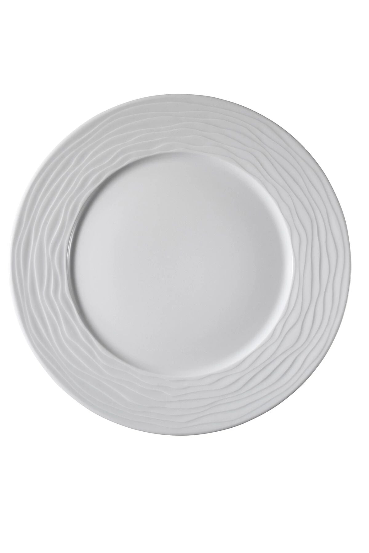 Sea Wave Dekorsuz Düz Tabak 27 Cm