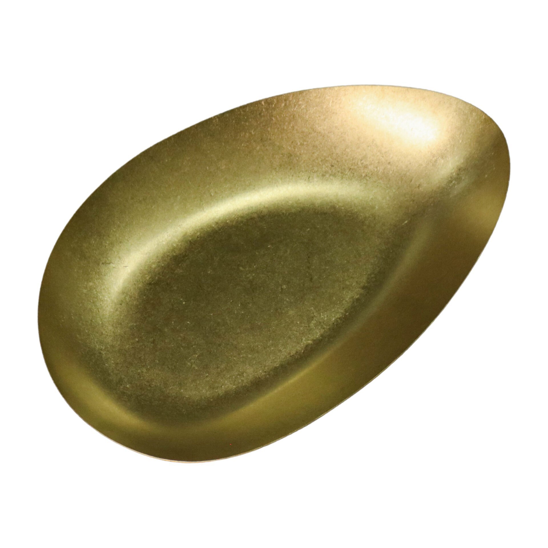 Açık Büfe Retro Sunum Tabağı Altın 30*20 Cm