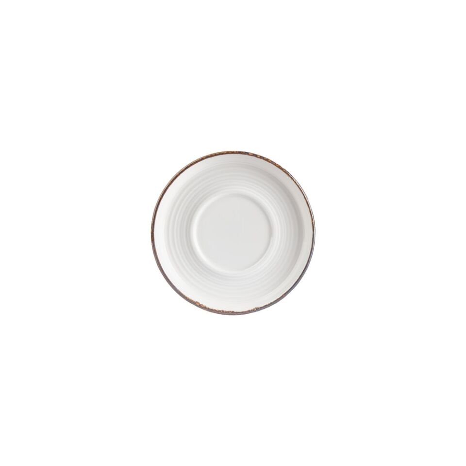 Helix Gleam Smooth CappuCCino Cup Saucer 15 Cm