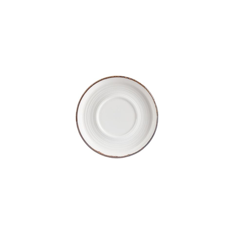 Helix Gleam Smooth CappuCCino Cup Saucer 15 Cm