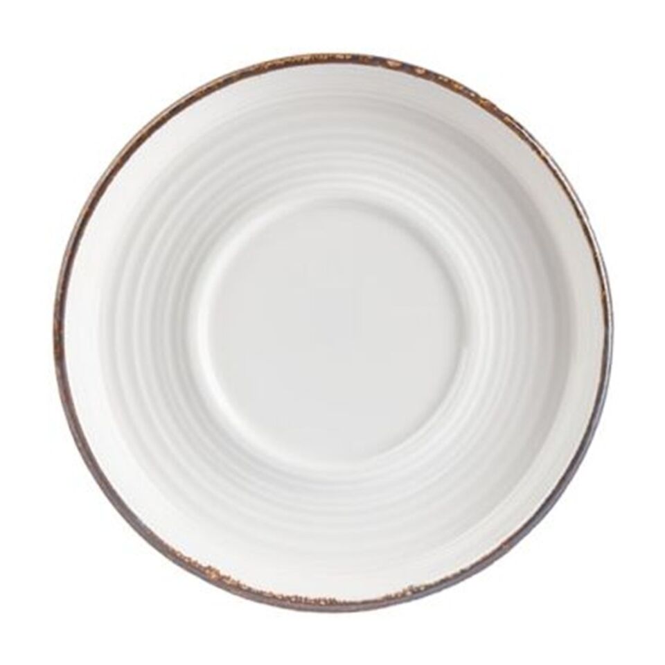 Helix Gleam Smooth CappuCCino Cup Saucer 15 Cm
