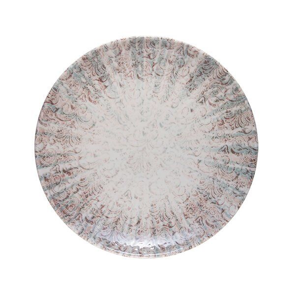 ID Fine Damask Lona Düz Tabak 27 Cm