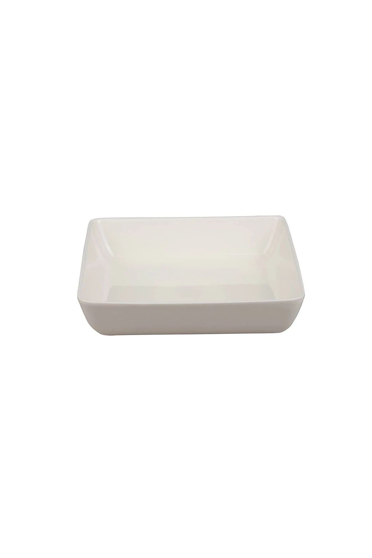 Tan Dekorsuz Çukur Tabak 19*19 Cm