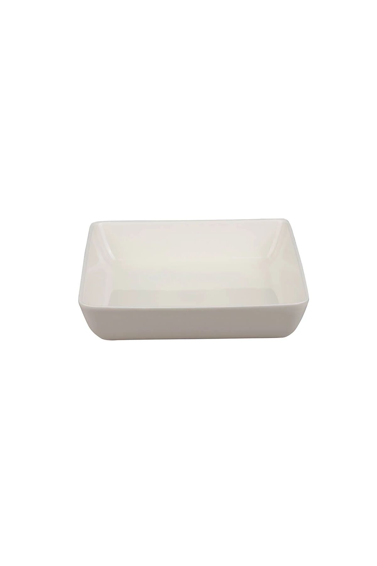 Tan Dekorsuz Çukur Tabak 19*19 Cm