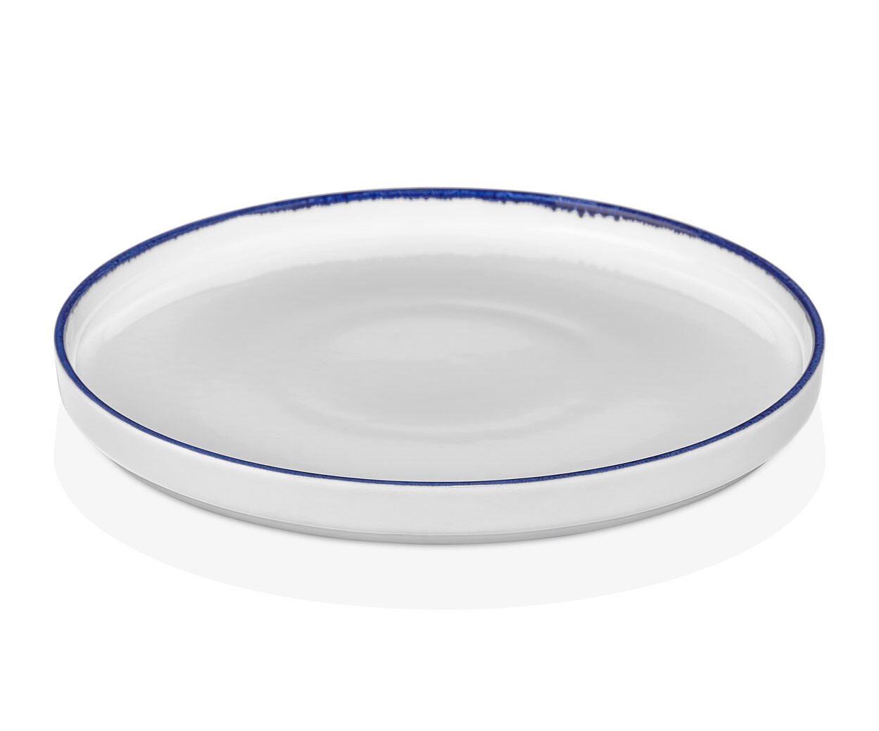 Helix Navy Blue Düz Tabak Rölyefsiz 23 Cm