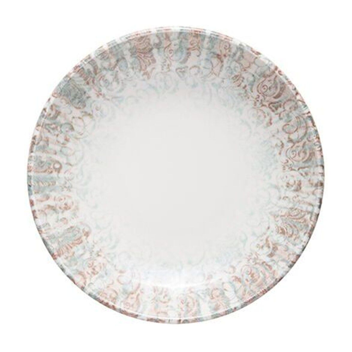 ID Fine Damask Valle Çukur Tabak 25 Cm