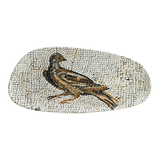 Mezopotamya Kuş Vago Dikdörtgen Tabak 36 Cm