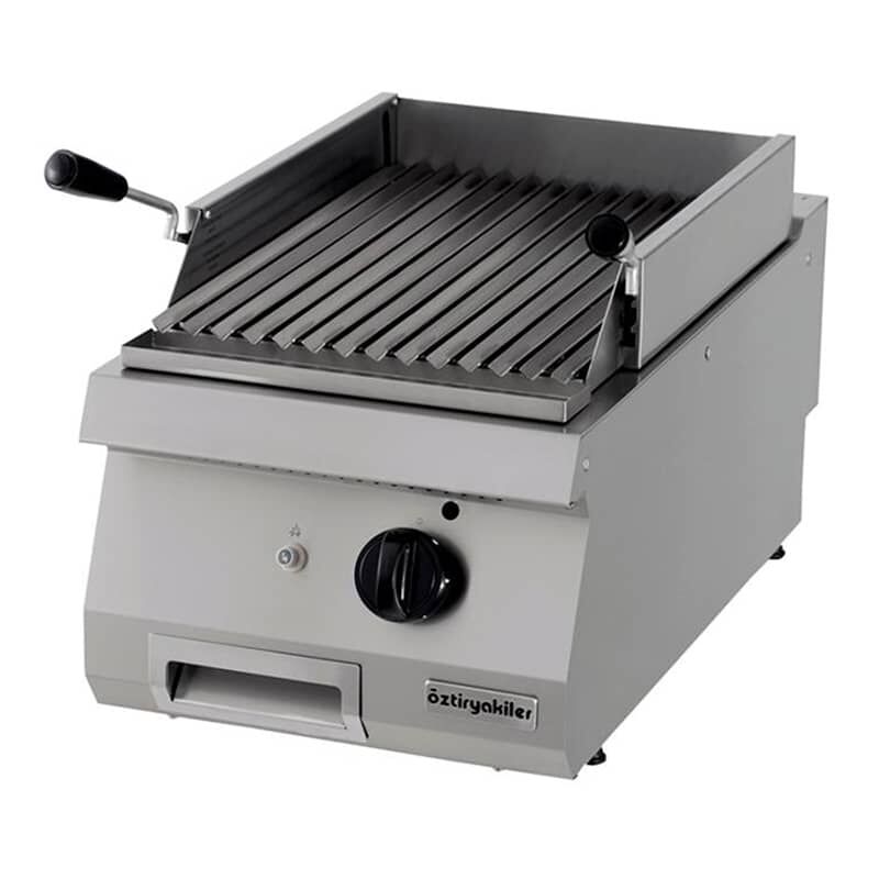 Öztiryakiler 900 Seri Lavtaşlı Gazlı Izgara 40*90*30 Cm